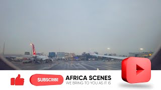 4K LANDING IN ONE OF AFRICAs BEAUTIFUL AIRPORT || KOTOKA INTERNATIONAL AIRPORT, ACCRA - GHANA.