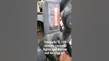 Takeuchi TL120 electrical problem