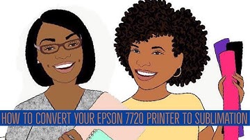 How to convert your epson 7720 to Sublimation