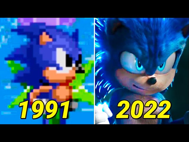 Evolution of Tails in Sonic Movies & TV (1993-2022) 