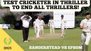 TEST CRICKETER IN THRILLER TO END ALL THRILLERS! Commentator Loses It in Promotion/Relegation Scrap