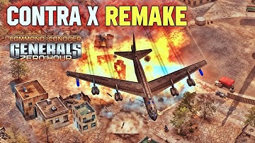 C&C: Generals Zero Hour – The Most Epic Full Remake Missions! [ Contra X Mod ]