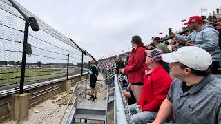 2025 Indy 500 - This is what 227 MPH looks like. Here. Then gone.