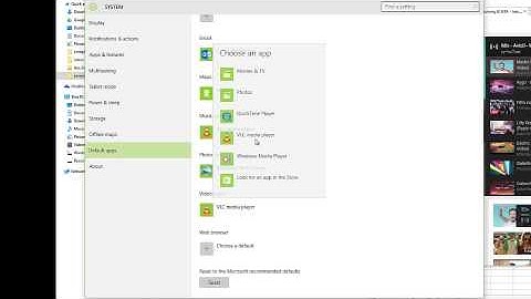 Windows 10 - Default Apps