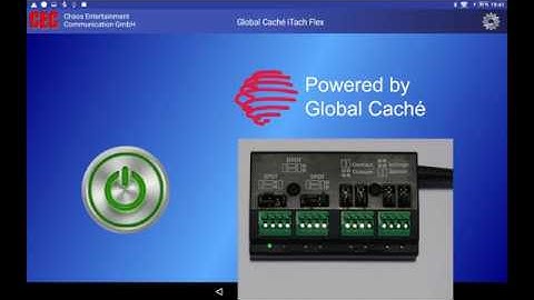 IRControl (Android App) with Global Caché iTach Flex Relay