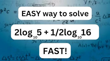 How to Simplify Logarithmic Expressions FAST! | Log Rules in Action | Full Step-by-Step Example
