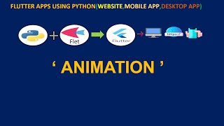 Flet : Animation (Animasyon) Build Flutter Apps with Python (Python &  Flutter)