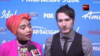 Video thumbnail of "It's Owl City and Yuna at American Idol - Interview"