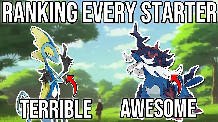 Ranking EVERY Starter Pokemon.