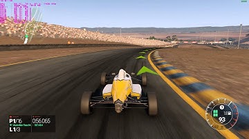 Project CARS (PC) Testing new XBX  360 controller config Video # 2 of 2