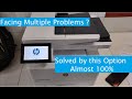 HP Printer Touch Panel Hangs or Offline Shows Solution.