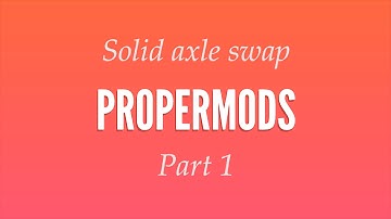 $200 Dollar GoKart solid axle swap Pt.1