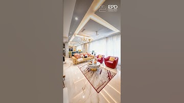 Luxury Interiors with a Pop of Colour | Full Project by EPD Consultants #interiordesign #homedesign