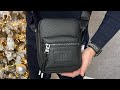 Распаковка ARMANI EXCHANGE Sustainability Values Recycled Crossbody Bag (black)