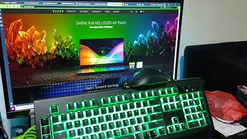 Razer Chroma Vivaldi browser Demo