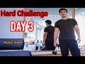 Hard challenge day 3  workout music  subhatoon homeworkout 75hardchallenge