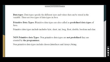 Understanding Data Types in Java: A Complete Guide!