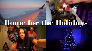 Home for the Holidays: Vlog ep 6 | Traveling Home, Cooking, Uno, Dancing + More