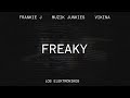 Muzik junkies x frankie j x vikina  freaky audio oficial