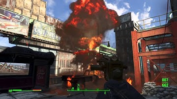 Fallout 4- car exploding