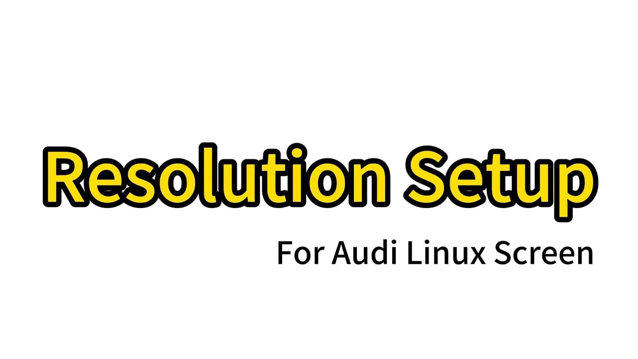 Исправлены проблемы с разрешением экрана Audi Linux CarPlay, мерцанием, пустым экраном или искаже...