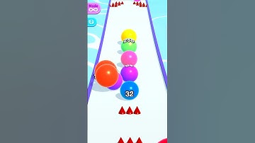 Ball Run 2048 game colour game ball #shorts #ytshorts #gaming