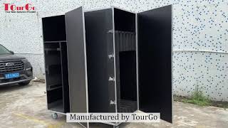 Custom Portable Large Storage Wardrobe Transport Flightcases