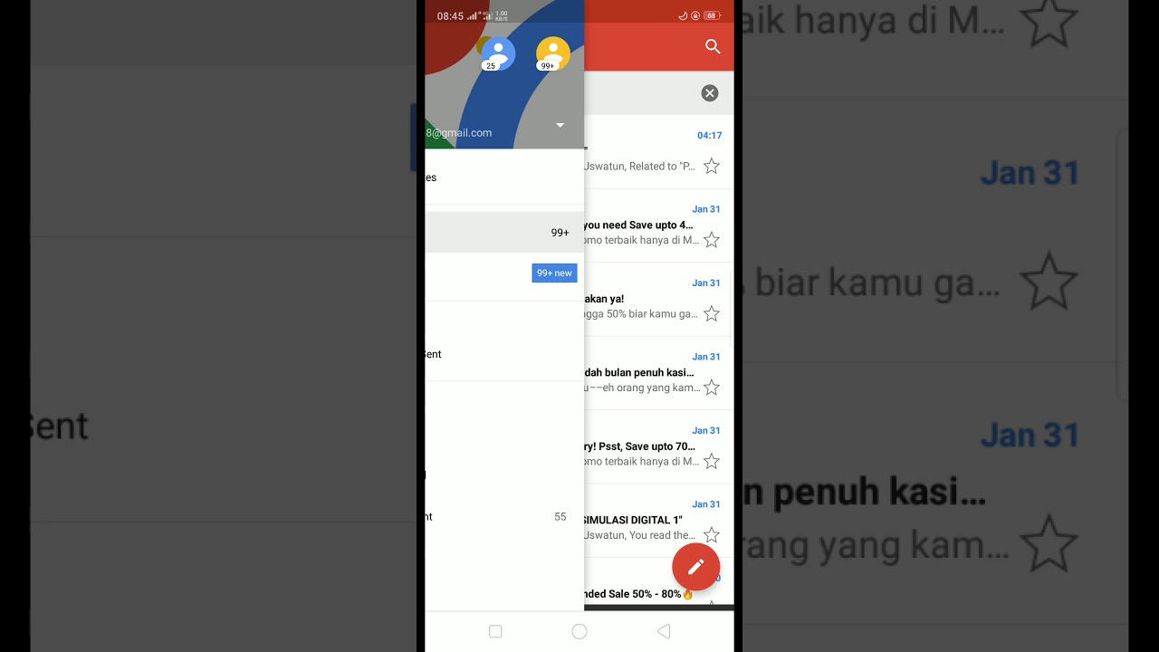 TUTORIAL KIRIM EMAIL MELALUI SMARTPHONE 1- MEYLIANA PUSPITASARI 