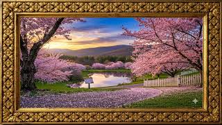 Walking through a dream painted in cherry blossoms screenshot 5