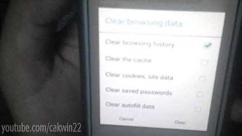 Samsung Galaxy S4 : How to Delete Browsing History (Android Kitkat)