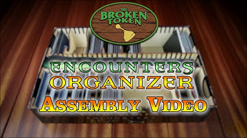 Encounters Organizer - Assembly Guide
