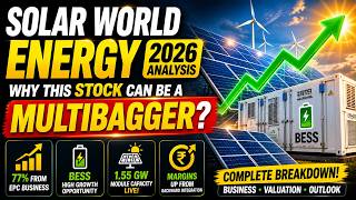 Solar World Energy: Hidden Multibagger ya Value Trap? 😱 Full Analysis |  Best Stock to Invest