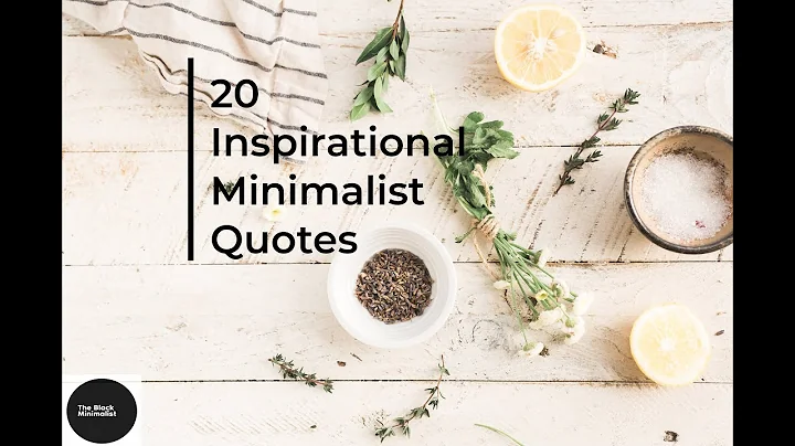 20 Inspirational Minimalist Quotes for 2021!!!