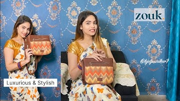 Zouk bag l Indian Brand l Beautiful & Stylish bag lTejal Jawalkar Vlog 14 #zouk #zoukbagsreview