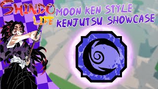 Shindo Life: Moon Ken Style Kenjutsu Showcase!!!! Sword Style Update! [MOON STYLE MIGHT BE THE BEST]
