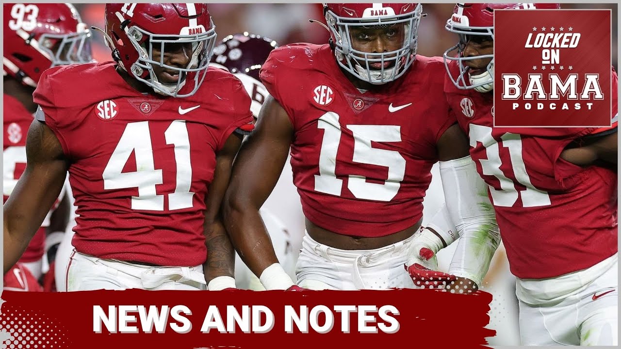 News and Notes from the Alabama football program Win Big Sports