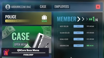 FiveM Boss Menu Script | Menu Script FiveM #fivem #script #qbcore