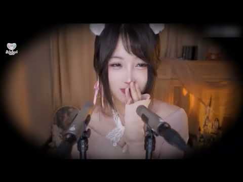 ASMR Eat cotton candy and hum ~
