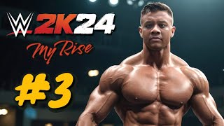 WWE 2K24 My Rise NGAKAK ABIS!! (Part 3) Sesungguhnya Gulat Adalah Gelut