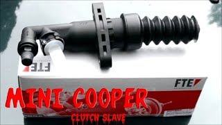 Mini Cooper Slave Cylinder Replacement And How To Bleed