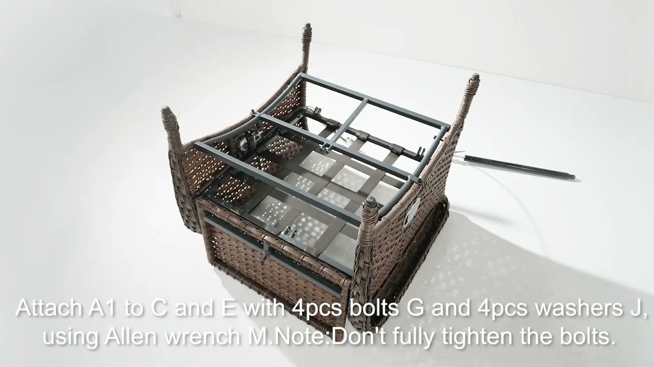 Patio Flat arm recliner chair