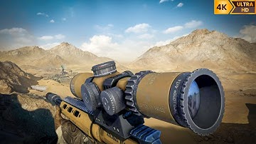 Sniper Ghost Warrior Contracts 2 - Stealth Sniper Gameplay (No HUD, Deadeye)