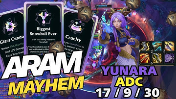 Lock In Yunara Every Time! | Aram Mayhem Limited Gameplay