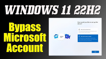 Bypass Microsoft Account Windows 11 22H2 New Method