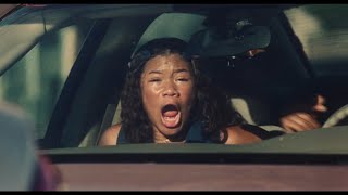 Euphoria S02E05 | Rue runs out in the highway scene