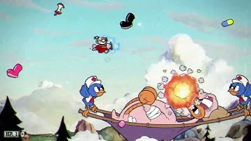 Cuphead: Aviary Action Death/Win at the Same Time?