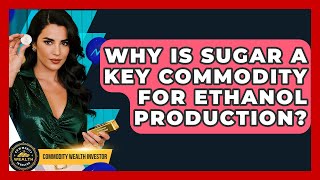Why Is Sugar A Key Commodity For Ethanol Production - Commodity Wealth Investor