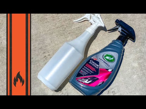 Diluting Turtle Wax Hybrid Solutions Ceramic 3-in-1 Detailer. Good Idea or  Not? 