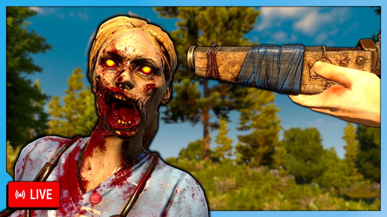 Day 1 ALPHA 20 - 7 Days To Die (Live Stream)