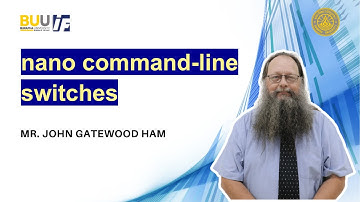 nano command-line switches